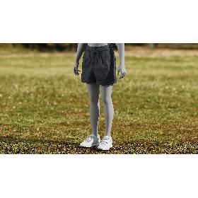 3D Women's Shorts with Sneakers 10